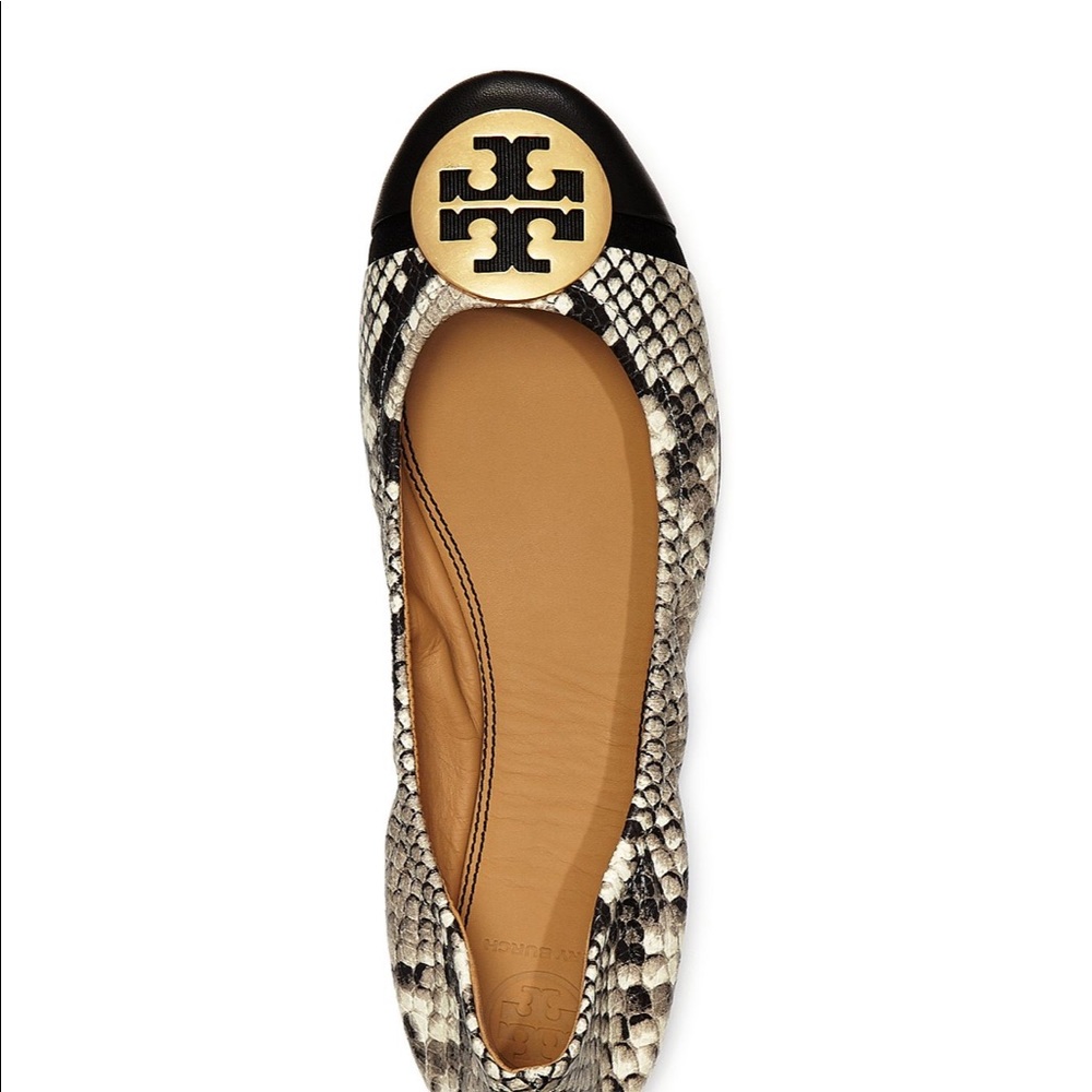 Tory Burch Cap-Toe baller flat❤️❤️💕 Brand new!.